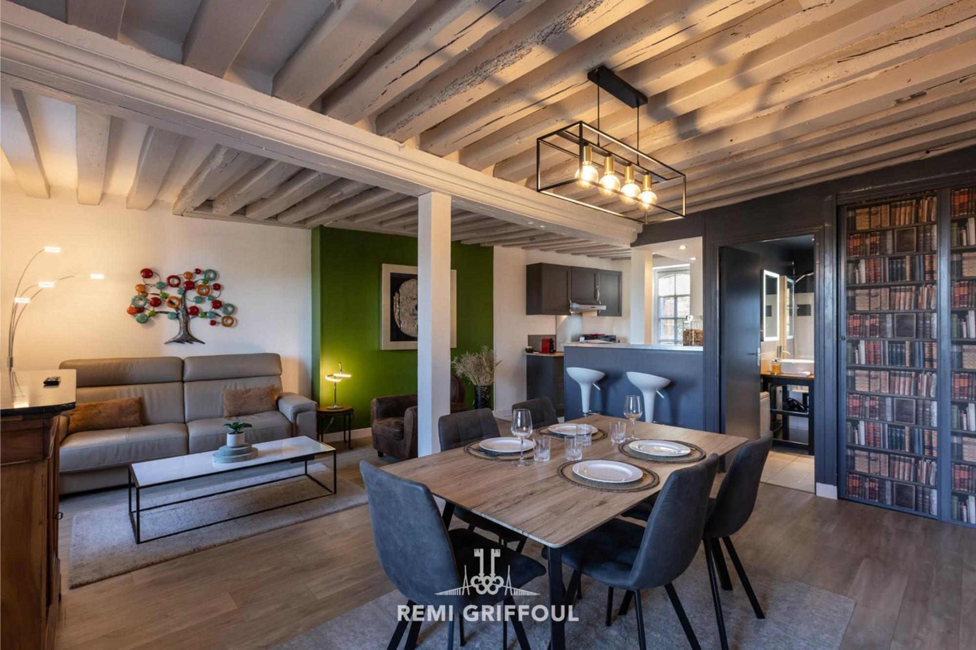The Lighthouse Charming Apartment Beach & City Center 2-4 Pers オンフルール エクステリア 写真